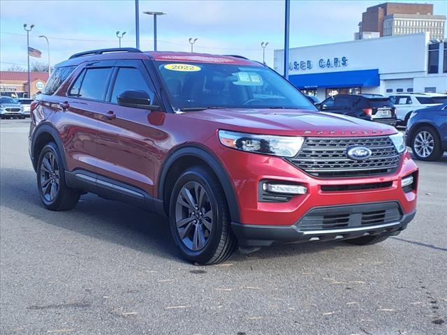 used 2022 Ford Explorer car, priced at $27,580