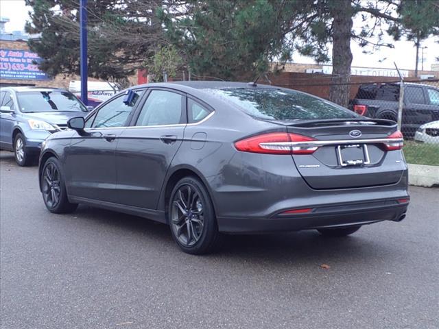 used 2018 Ford Fusion car, priced at $14,980