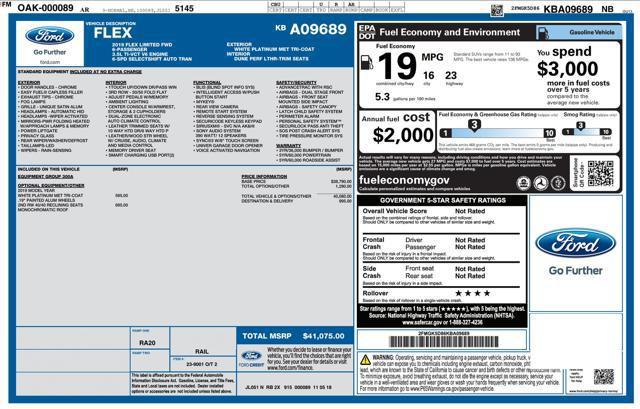 used 2019 Ford Flex car, priced at $14,950