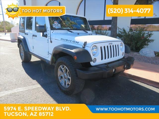 used 2015 Jeep Wrangler Unlimited car, priced at $21,995