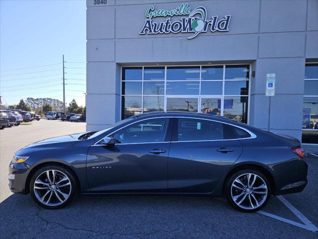 used 2021 Chevrolet Malibu car, priced at $16,333