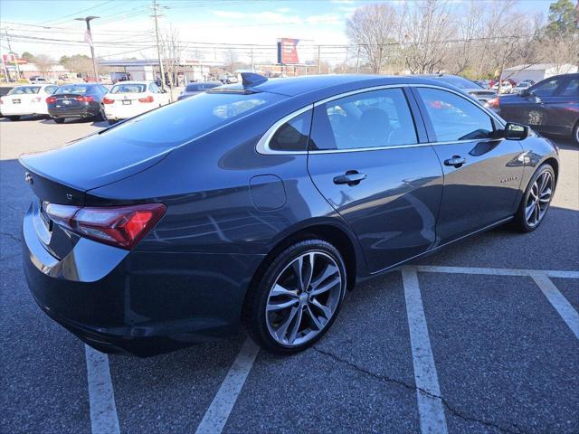 used 2021 Chevrolet Malibu car, priced at $16,333