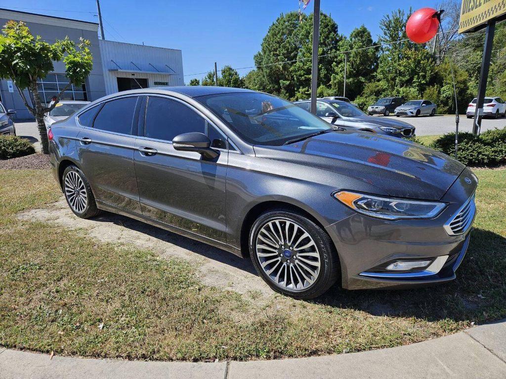 used 2018 Ford Fusion car, priced at $14,299