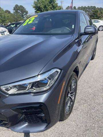 used 2022 BMW X6 car, priced at $53,495