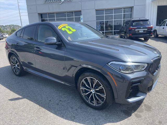 used 2022 BMW X6 car, priced at $53,495