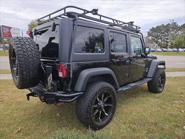 used 2015 Jeep Wrangler Unlimited car, priced at $20,495