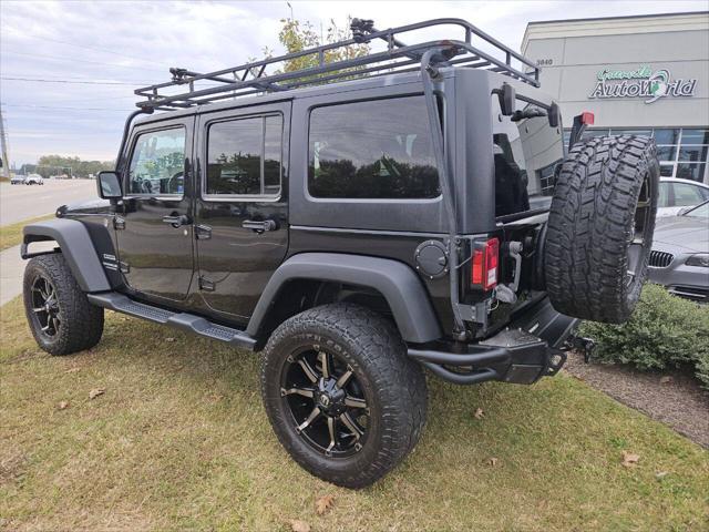 used 2015 Jeep Wrangler Unlimited car, priced at $20,495