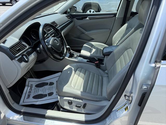 used 2017 Volkswagen Passat car, priced at $14,999