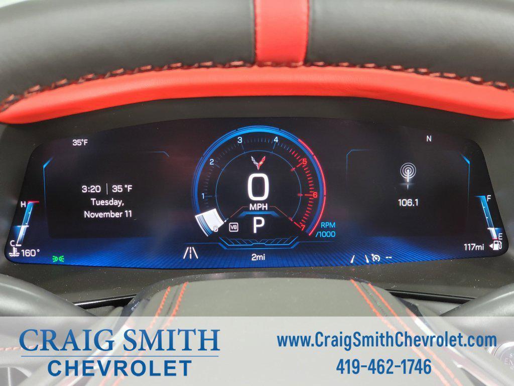 new 2026 Chevrolet Corvette car, priced at $96,095