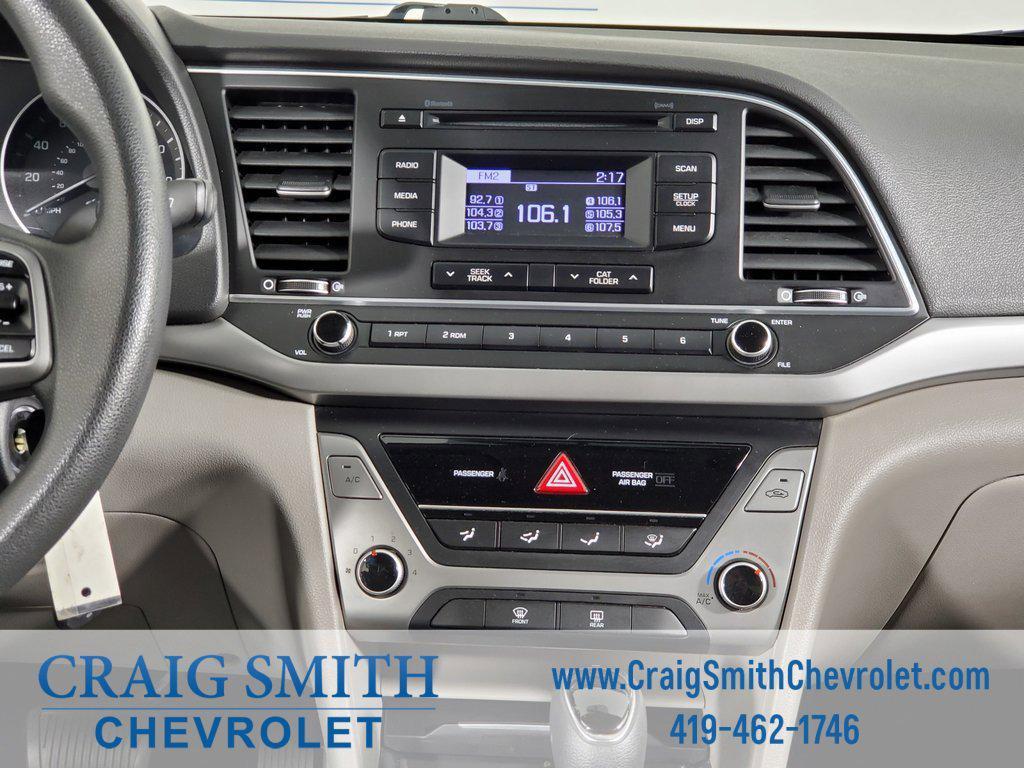 used 2017 Hyundai Elantra car, priced at $10,707