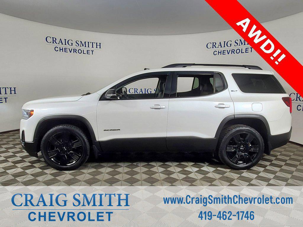 used 2021 GMC Acadia car, priced at $28,500