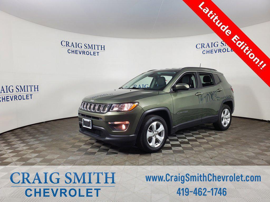 used 2018 Jeep Compass car, priced at $13,800