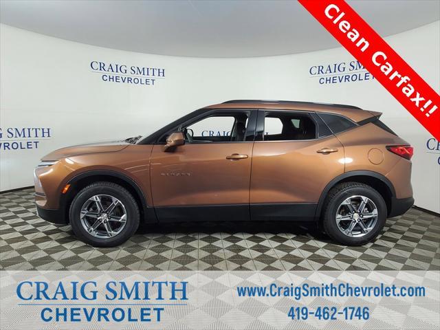 used 2023 Chevrolet Blazer car, priced at $29,700