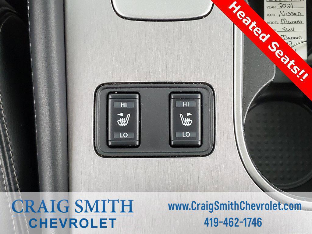 used 2021 Nissan Murano car, priced at $23,337