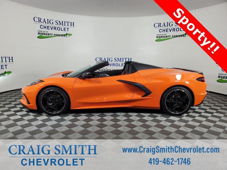 used 2022 Chevrolet Corvette car, priced at $79,900