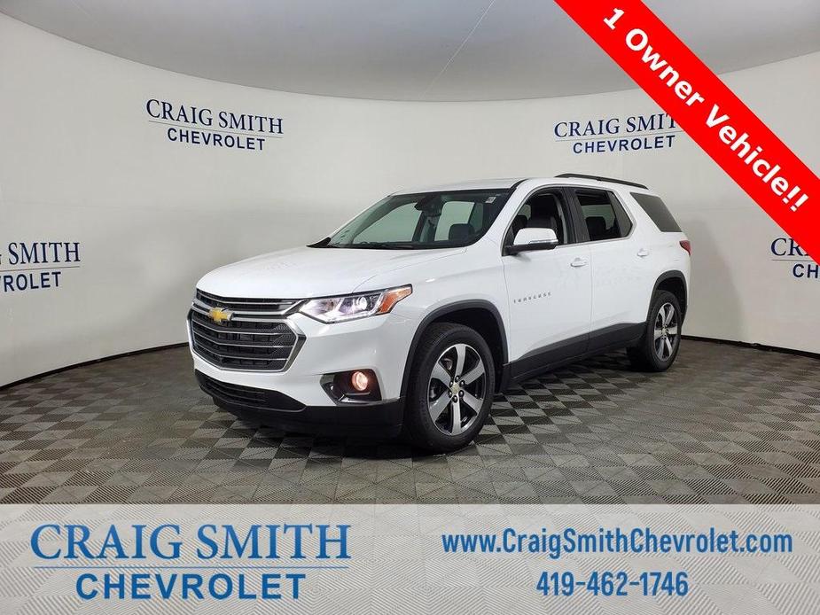 used 2021 Chevrolet Traverse car, priced at $32,800