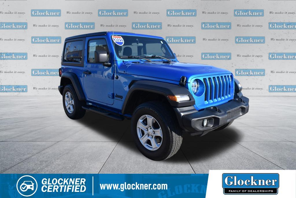 used 2022 Jeep Wrangler car, priced at $31,391