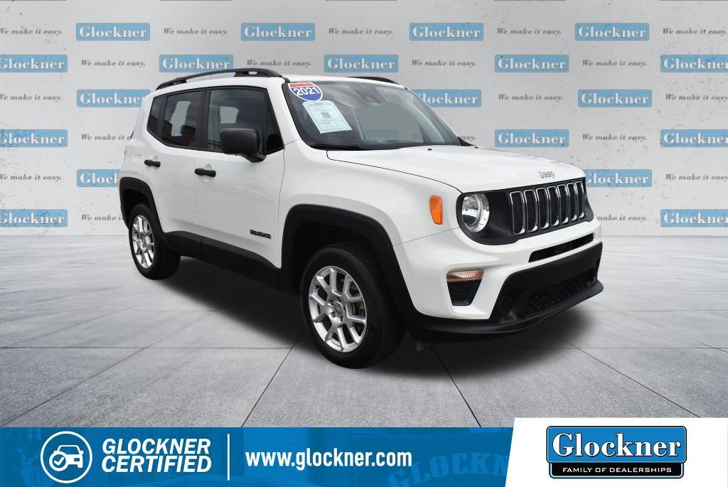 used 2021 Jeep Renegade car, priced at $20,267