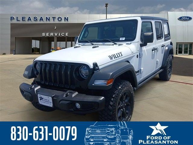 used 2021 Jeep Wrangler Unlimited car, priced at $32,500