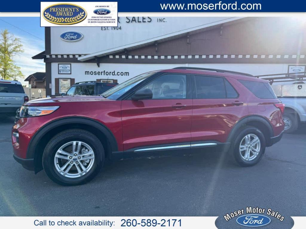 used 2022 Ford Explorer car, priced at $32,900