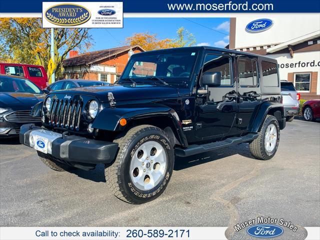 used 2015 Jeep Wrangler Unlimited car, priced at $19,300