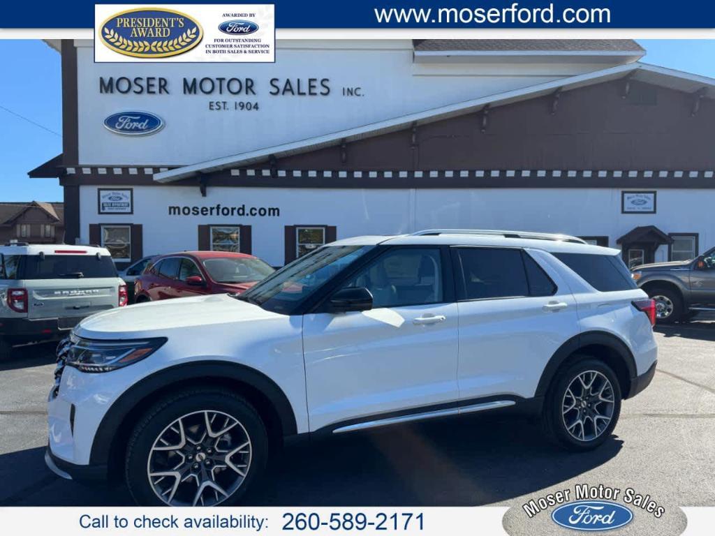 new 2025 Ford Explorer car, priced at $60,795