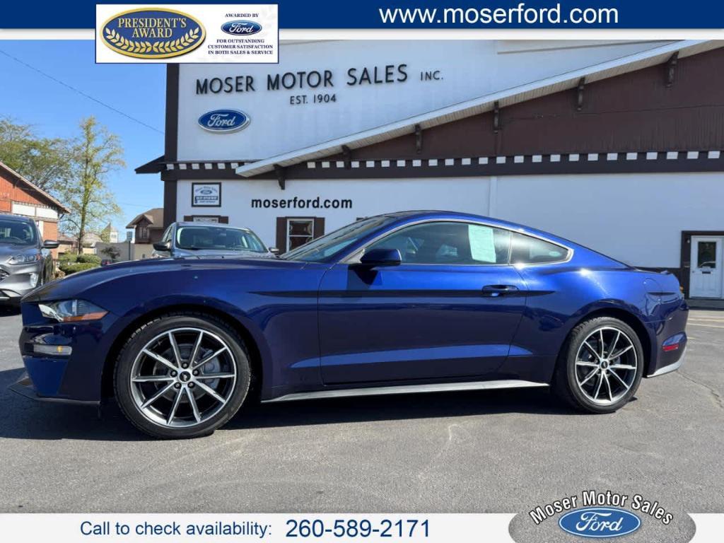 used 2018 Ford Mustang car, priced at $25,500