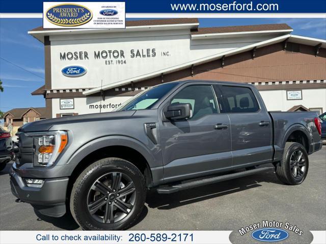 used 2022 Ford F-150 car, priced at $46,800