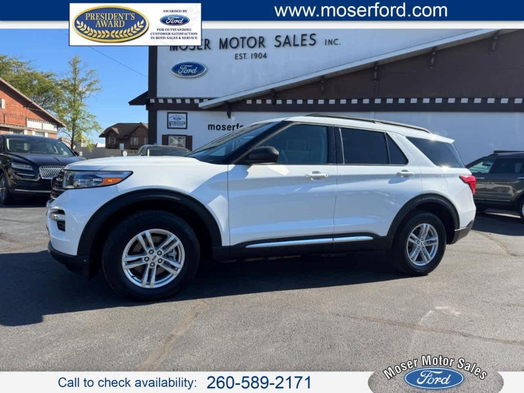 used 2023 Ford Explorer car, priced at $33,500