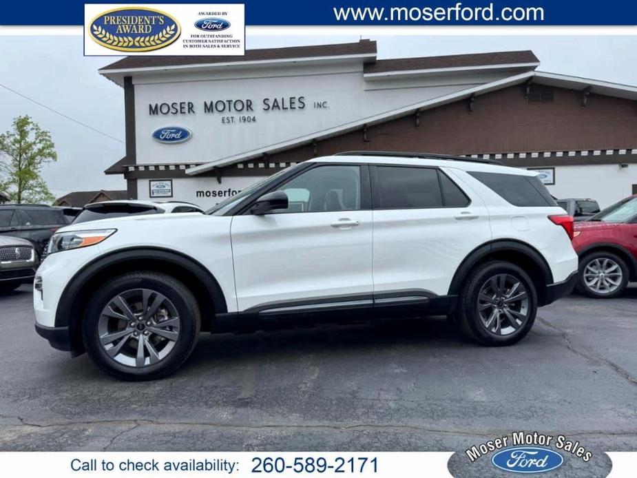 used 2022 Ford Explorer car, priced at $36,900