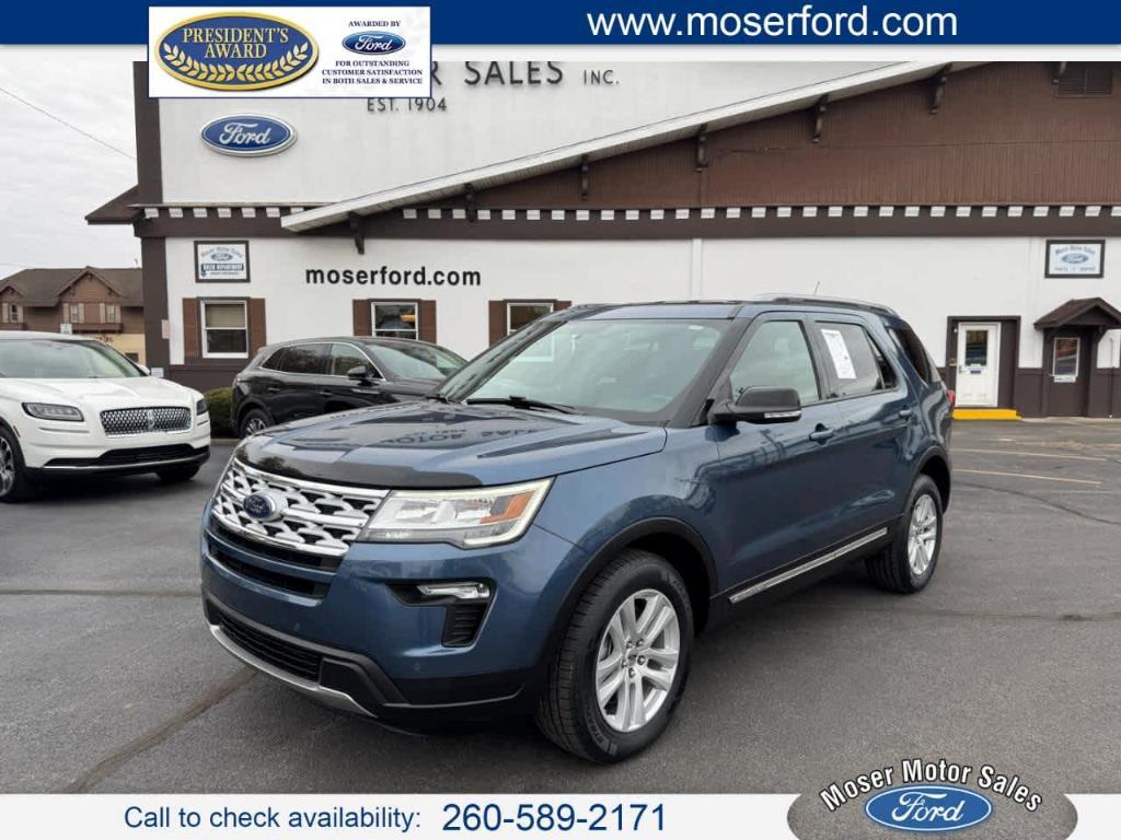 used 2018 Ford Explorer car, priced at $13,900