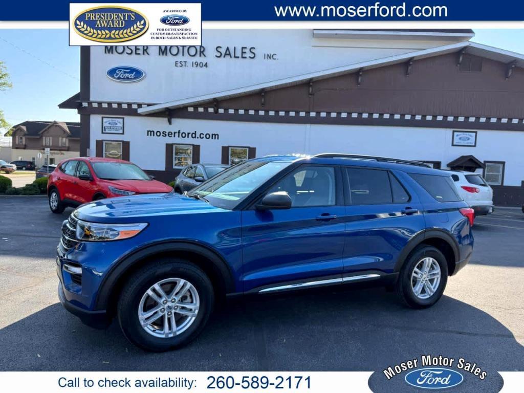 used 2023 Ford Explorer car, priced at $37,500