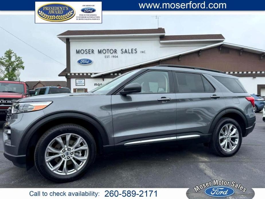 used 2022 Ford Explorer car, priced at $36,500