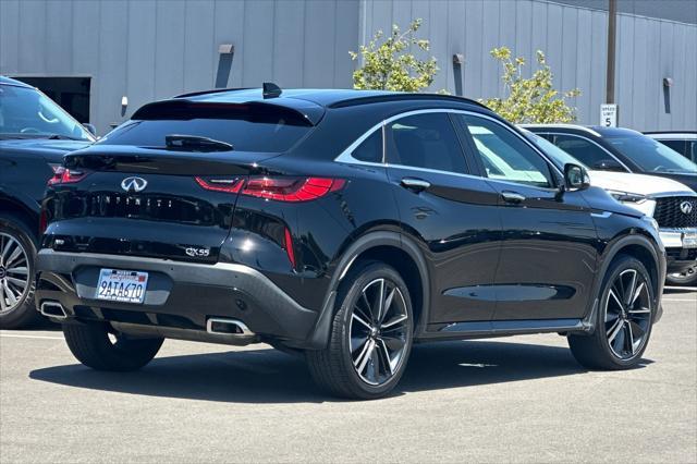 used 2022 INFINITI QX55 car, priced at $28,350