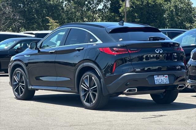 used 2022 INFINITI QX55 car, priced at $28,350