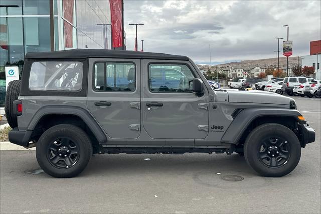 used 2023 Jeep Wrangler car, priced at $36,998