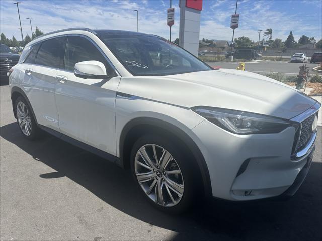used 2022 INFINITI QX50 car, priced at $28,698