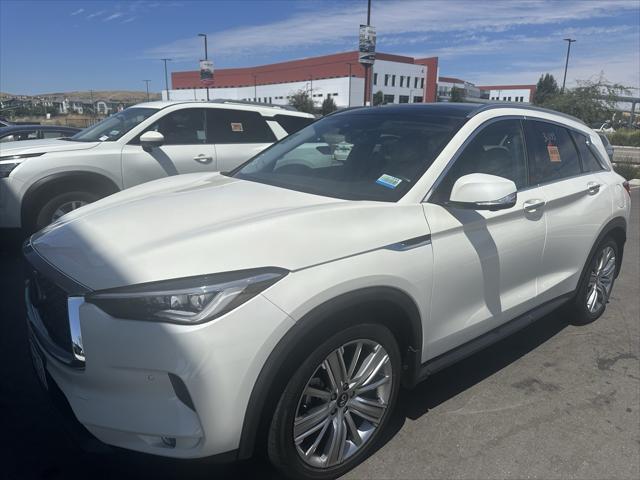 used 2022 INFINITI QX50 car, priced at $28,698