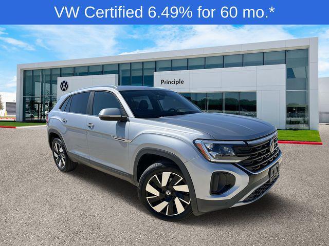 used 2024 Volkswagen Atlas Cross Sport car, priced at $32,443