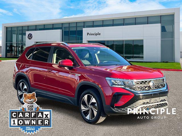 used 2023 Volkswagen Taos car, priced at $24,711