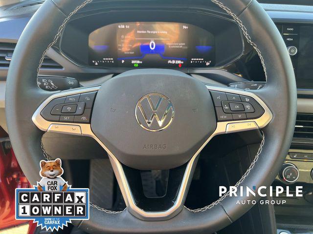 used 2023 Volkswagen Taos car, priced at $24,711