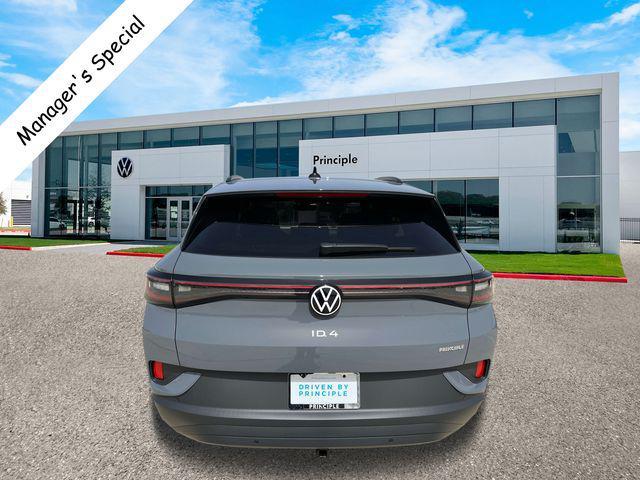 new 2025 Volkswagen ID.4 car, priced at $44,577