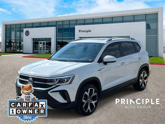 used 2023 Volkswagen Taos car, priced at $25,440