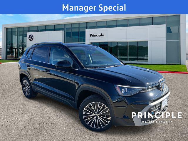 new 2025 Volkswagen Taos car, priced at $25,999