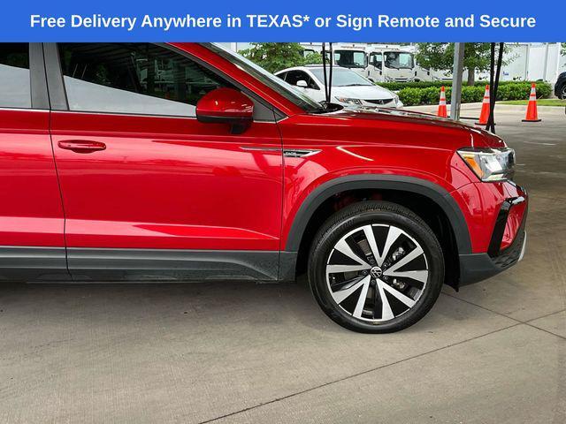 used 2022 Volkswagen Taos car, priced at $22,619