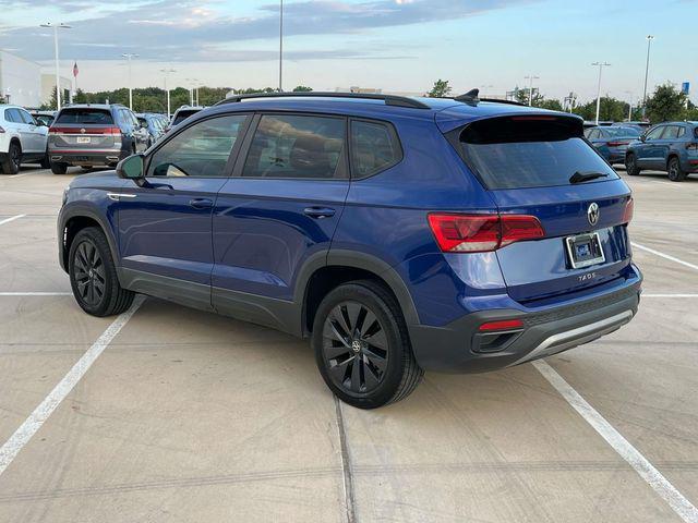 new 2022 Volkswagen Taos car, priced at $18,495