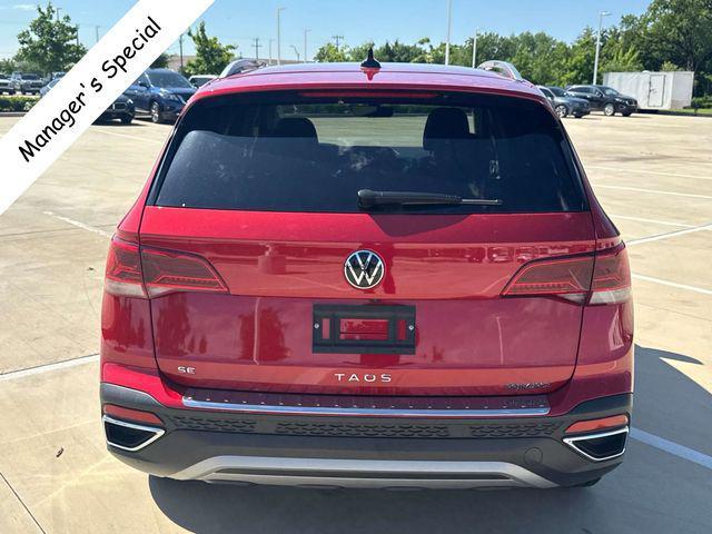 used 2024 Volkswagen Taos car, priced at $27,093