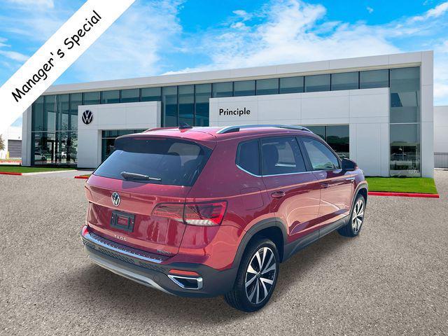 used 2024 Volkswagen Taos car, priced at $27,093