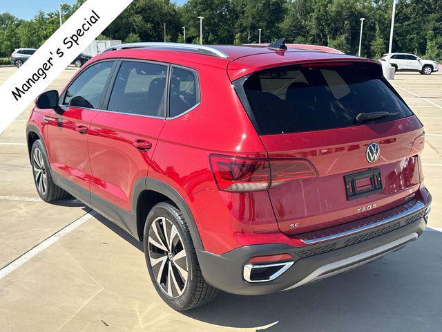 used 2024 Volkswagen Taos car, priced at $27,093