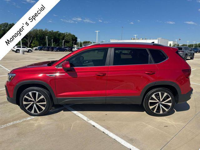 used 2024 Volkswagen Taos car, priced at $27,093